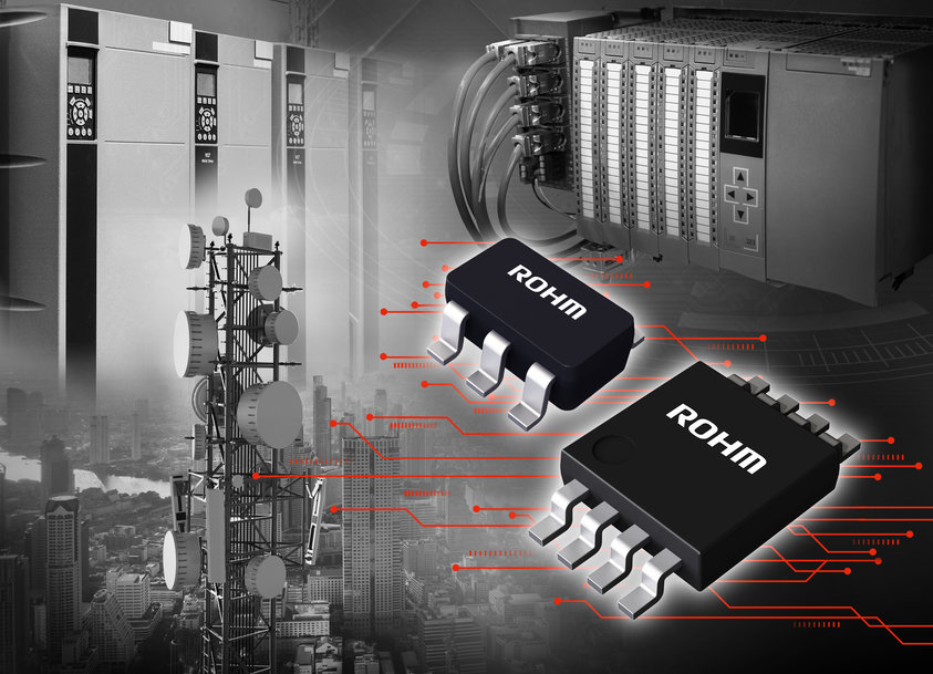 ROHMs neue Strommessverstärker-ICs mit ±1% Genauigkeit: 46% weniger Montagefläche im Vergleich zu konventionellen Konfigurationen
